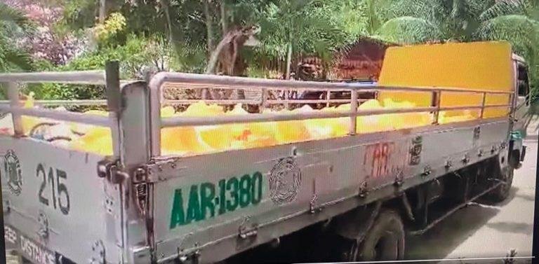 White sand in Sarangani town illegally hauled
