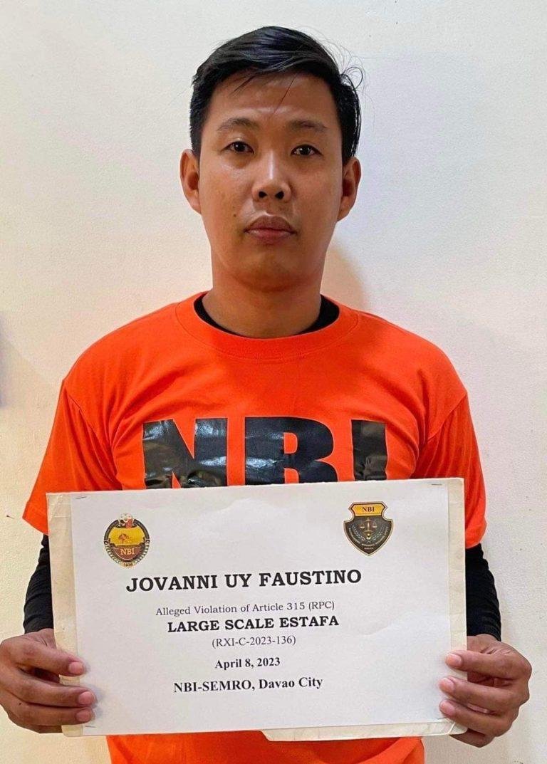 NBI nabs businessman for syndicated estafa victimizing fellow Eagles