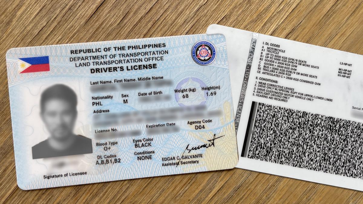 Plastic drivers license underway-LTO