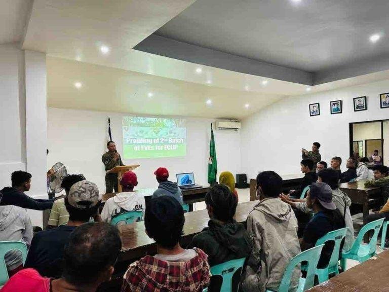 Profiling and business proposals presented to 48 former violent extremists