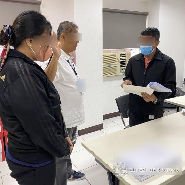 Customs  files case against two suspected illegal drug dealers