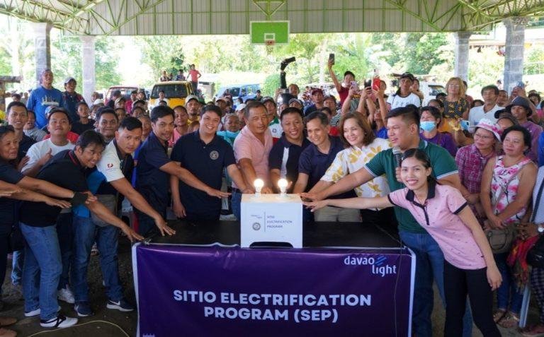 Davao Light Illuminates Lives: 300 Households in Barangay Malabog Receive Electricity