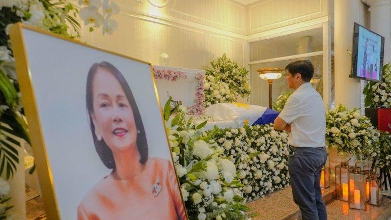 President Marcos pays tribute to late Davao Oriental Governor Cora Malanyaon