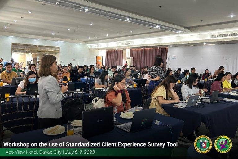 Health Department Holds Workshop on Standardized Client Experience Survey Tool