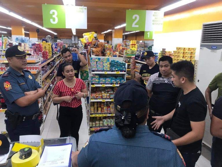 Grocery store sa Davao giransak, kuarta ug cash machine gilimas