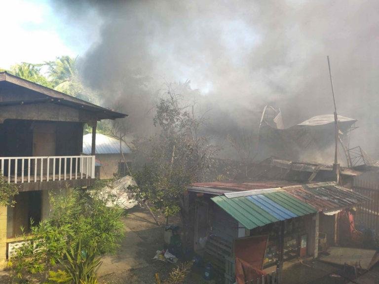 10 families affected Tagum City fire receive government assistance