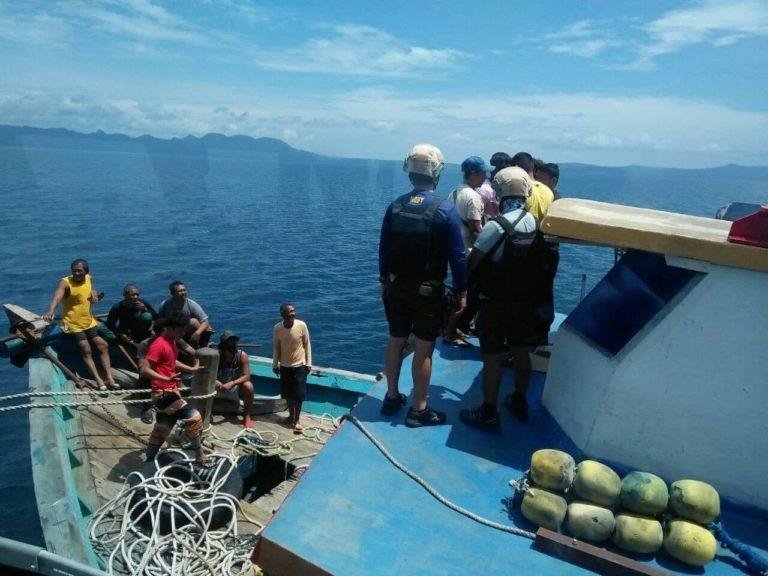 Unauthorized petroleum product shipment intercepted with 250 drums in Tawi-Tawi
