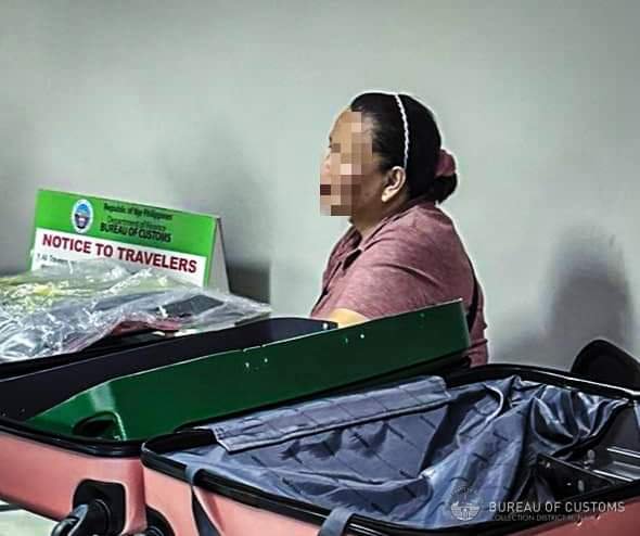P18M cocaine  found inside airline passenger’s luggage