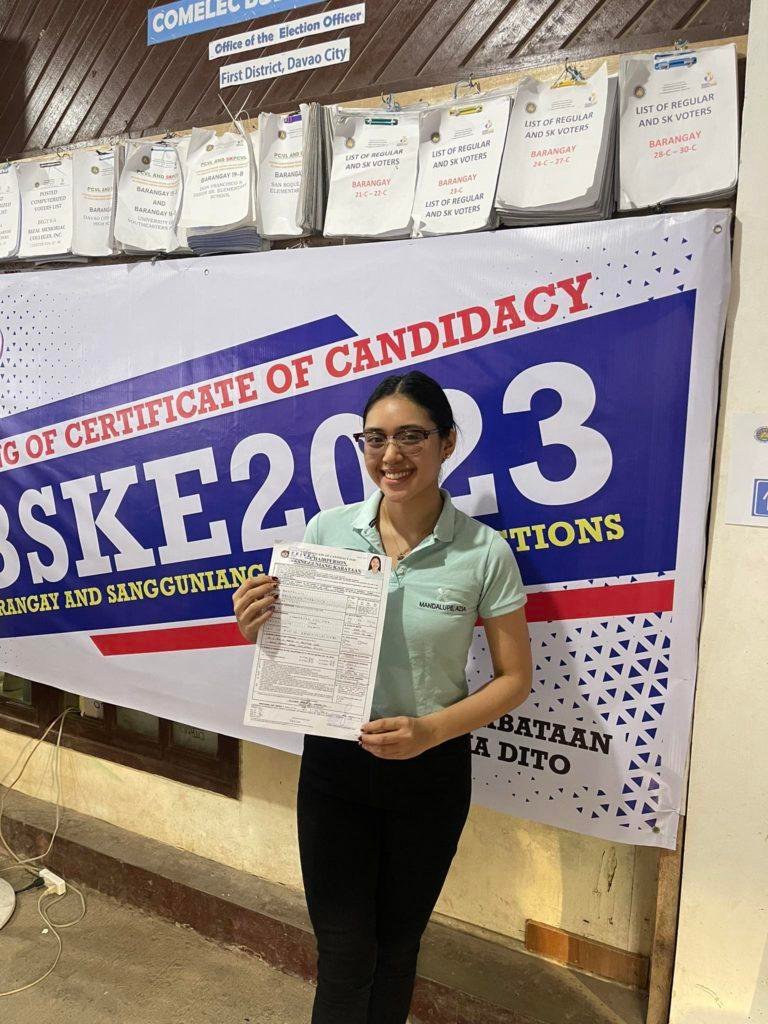 Mutya ng Dabaw candidate aspires as SK chairman