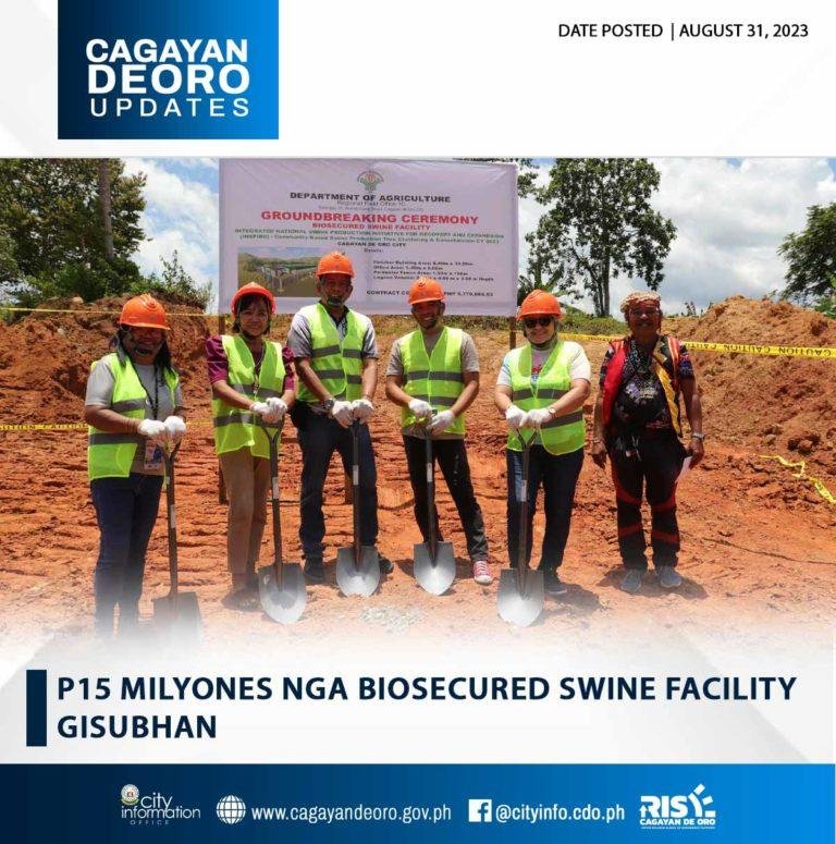 Construction of self-contained biosecured swine facility underway in CDO