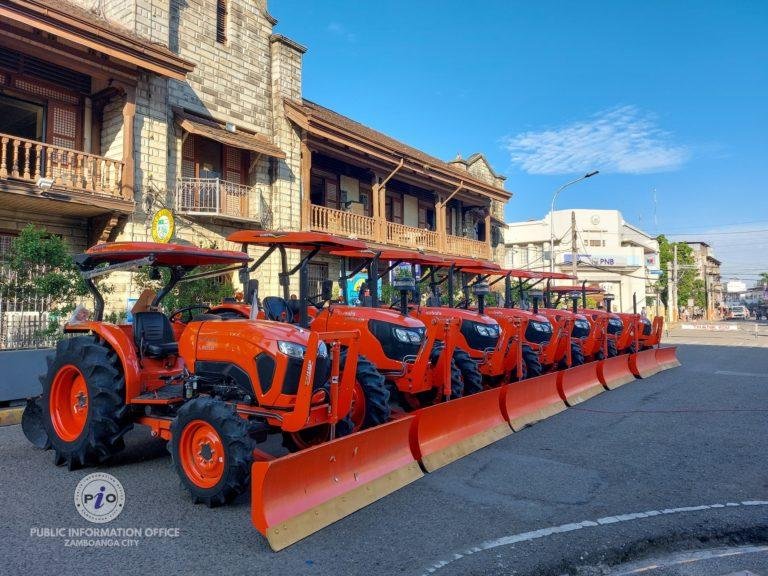 Zamboanga City receives 7 new 4-wheel farm tractors across 6 agricultural districts Zamboanga City receives 7 new 4-wheel farm tractors across 6 agricultural districts