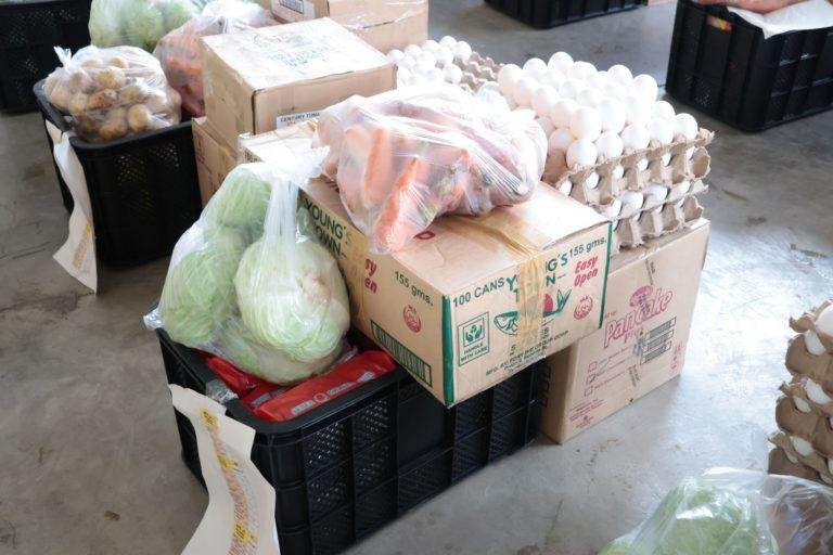 Supplementary feeding program supplies delivered in Malungon town