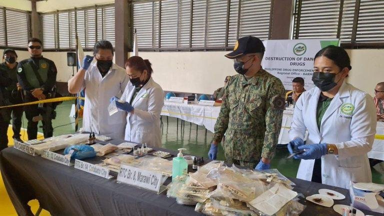 PDEA BARMM destroys over P30-million worth of illegal drugs