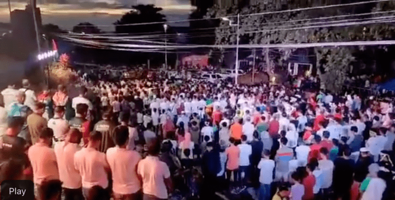 Basileños unite for ceasefire in Gaza strip
