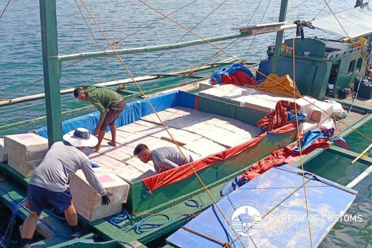 Customs Davao intercepts Php17 million smuggled cigarettes