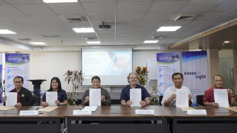 Davao Light signs agreements with UM on industry research