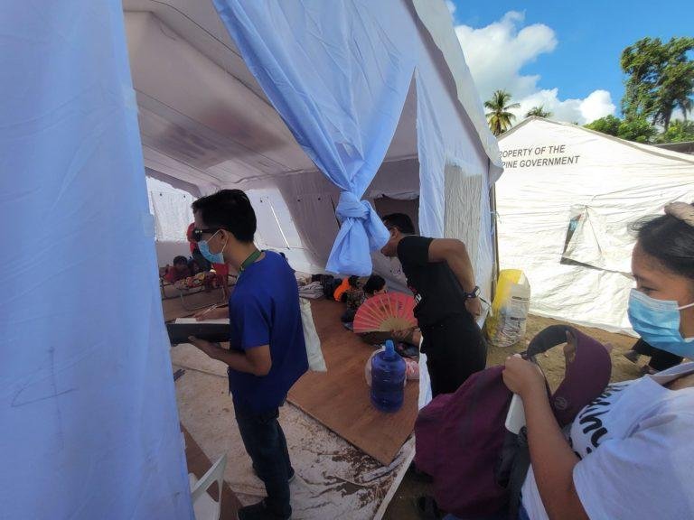 Kapin 600 ka mga nalinugan sa Hinatuan naa pa sa evacuation centers