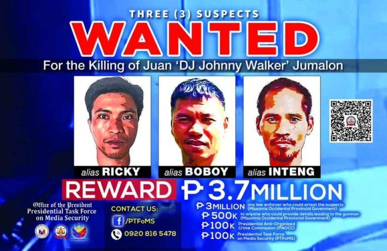 Police identifies 3 suspects in broadcaster’s death