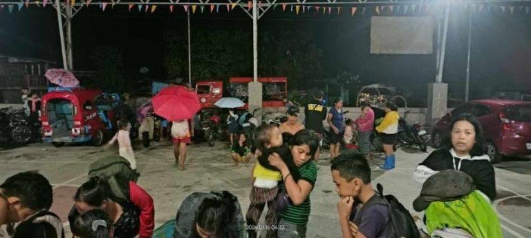 552 families displace due to  inclement weather