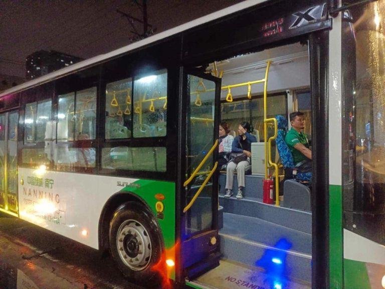 Free bus ride for stranded Davao City commuters