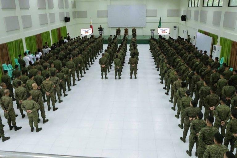 Army top brass visits Agila troopers to boost morale