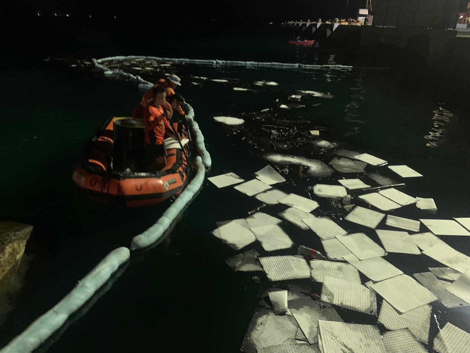 oil Spill in Davao City-Photo: Philippine Coast Guard