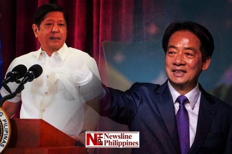 China nasuko sa Pilipinas human nagpasidungog si PBBM sa kadaugan ni Taiwan President-Elect Lai Ching-Te