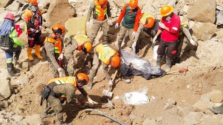 Search and retrieval operations for Masara landslide victims terminated