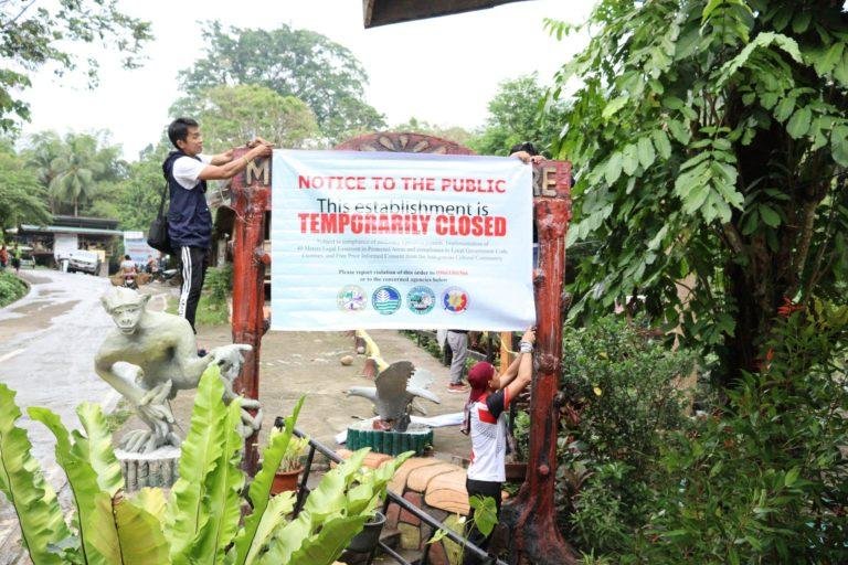 7 inland resorts in Davao del Sur ordered closed due to potential hazards