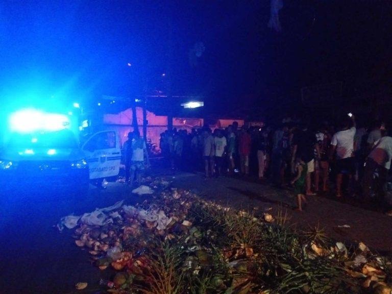 Driver shot dead on Black Saturday