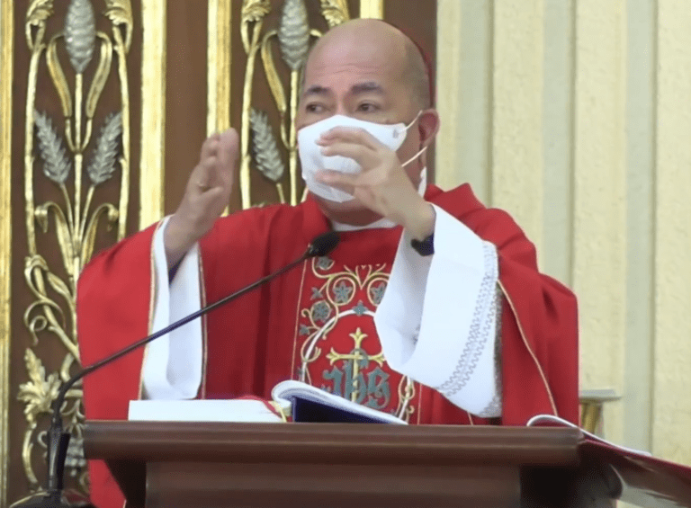Davao Arch. on Palm Sunday reminds catholic how Jesus sacrificed