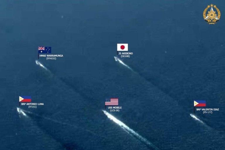 Pilipinas, Australia, Japan, US  naghimo og pinakaunang maritime cooperative activity sa West Philippine Sea