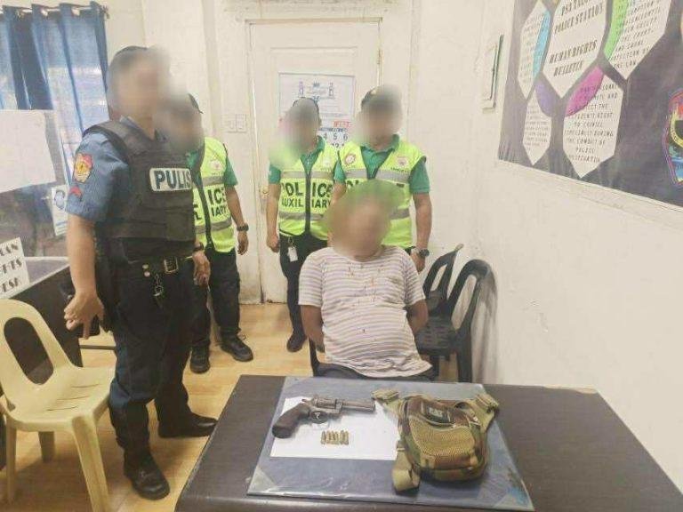 Davao City Police arrest driver carrying unlicensed firearm