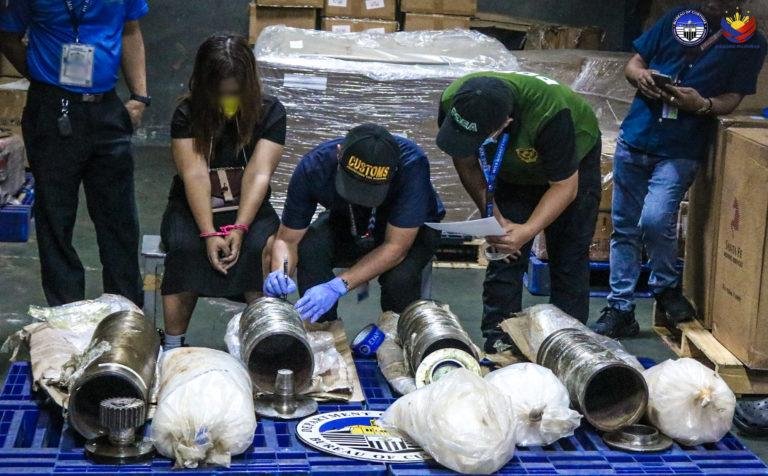 200-million worth of ‘Shabu’ concealed in mufflers