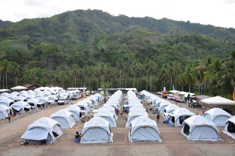 Over 100 displaced Masara landslide victims  get  all-weatherproof tents