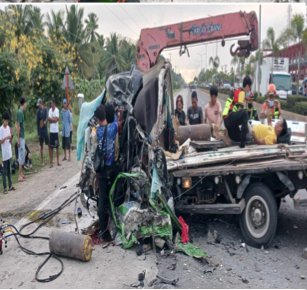 1 dead, 16 injured in vehicle crash in Davao del Norte