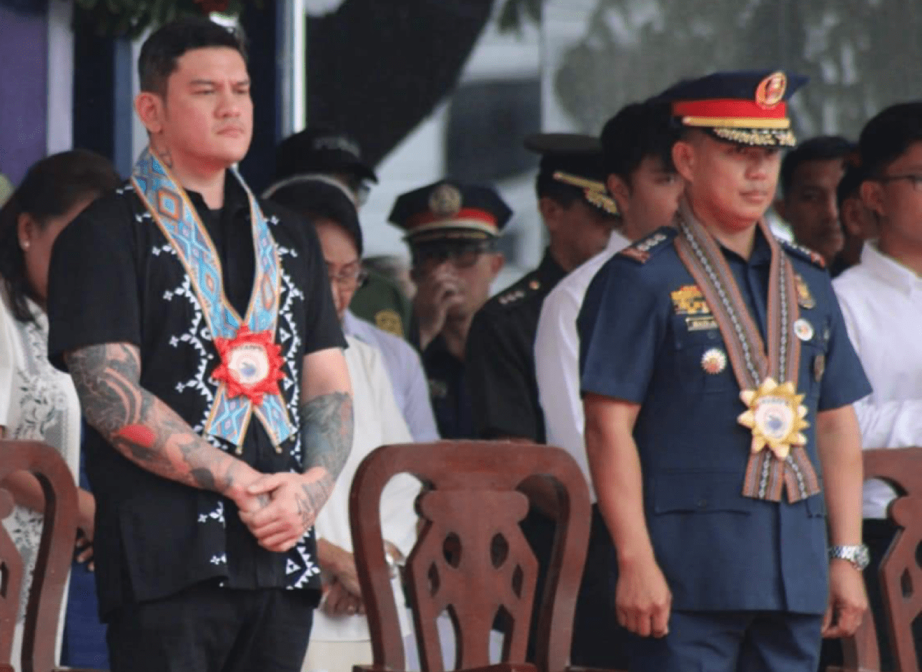 Davao City Mayor Sebastian Duterte on Saturday condemned the mass relief of police officers and personnel from Davao City Police Office