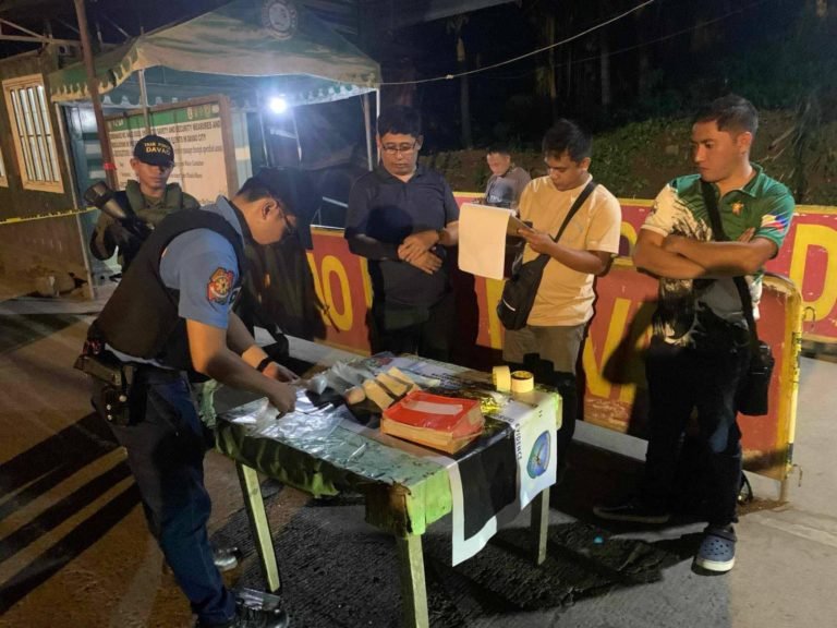 P14.4 Million worth of illegal drugs intercepted at Davao checkpoint