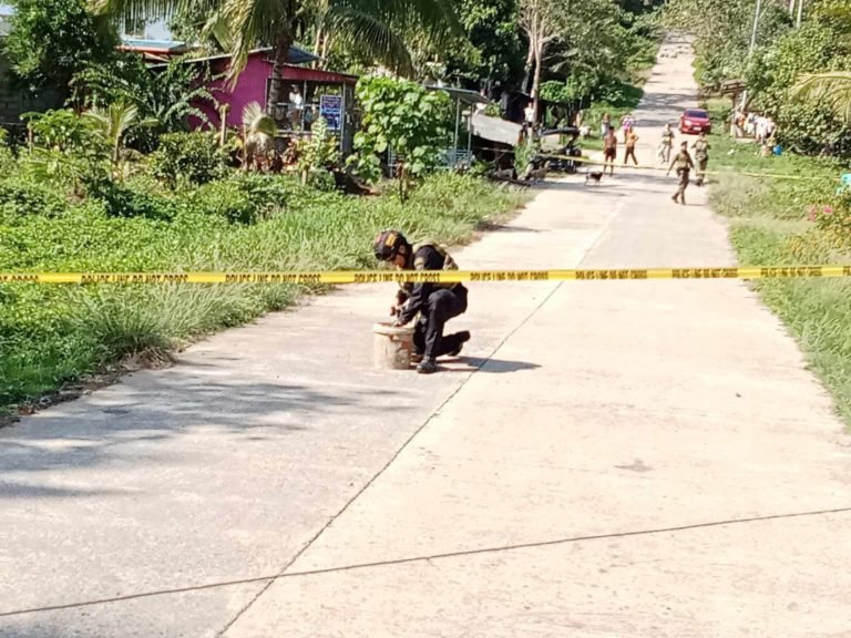 Police recover a grenade from a minor playing it