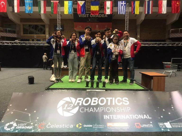 Panabo National High bags  4 awards in International Robotic competition
