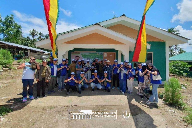 Ex-MILF combatants and widows in Basilan get houses  from BARMM