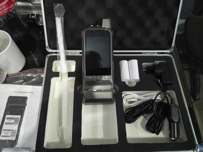 Davao City donates alcohol breath analyzers to Traffic Enforcement Unit