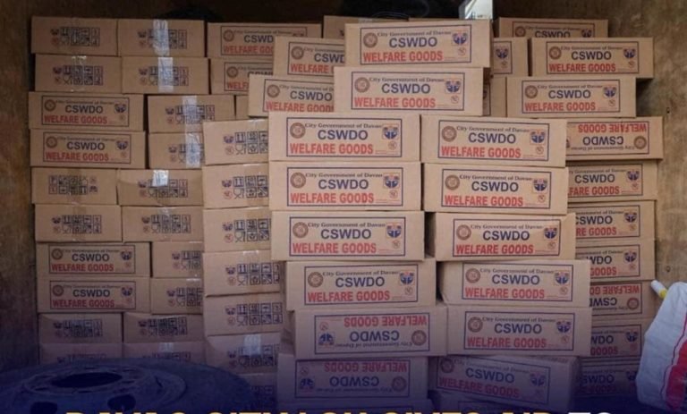 Davao City provides support to 33 families affected by flooding