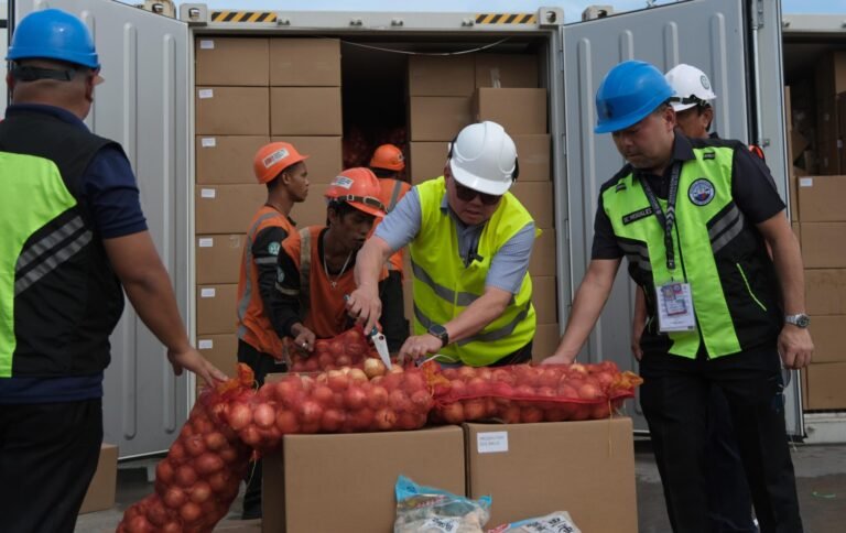 144 tons of undocumented shipments of carrots and onions seized at Port of Subic