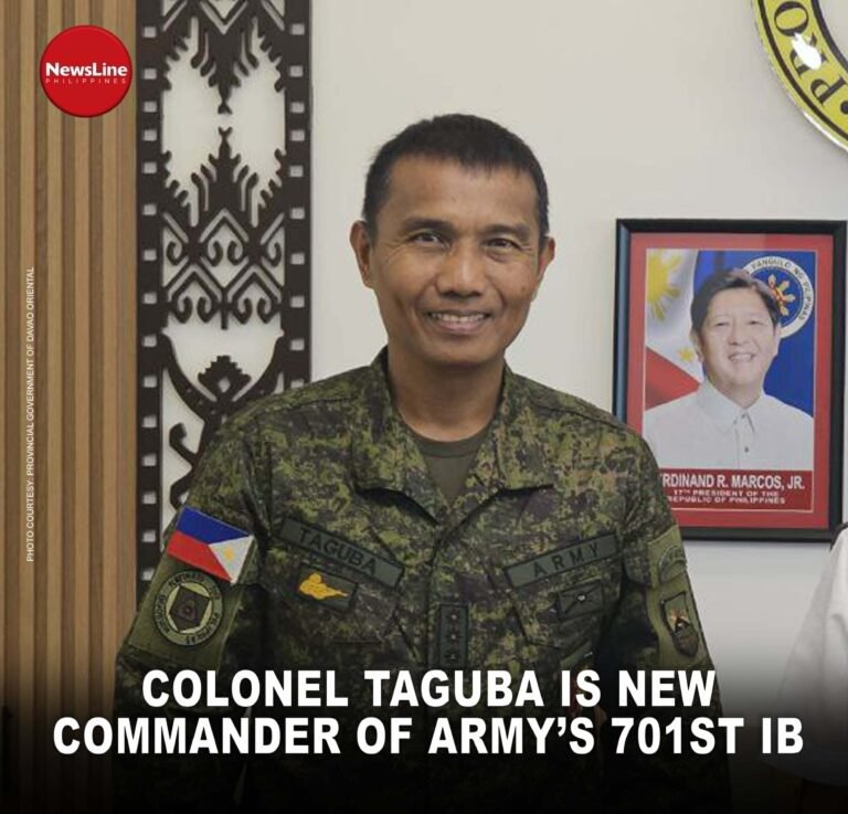 Colonel Taguba assumes command of Army’s 701st Infantry Brigade