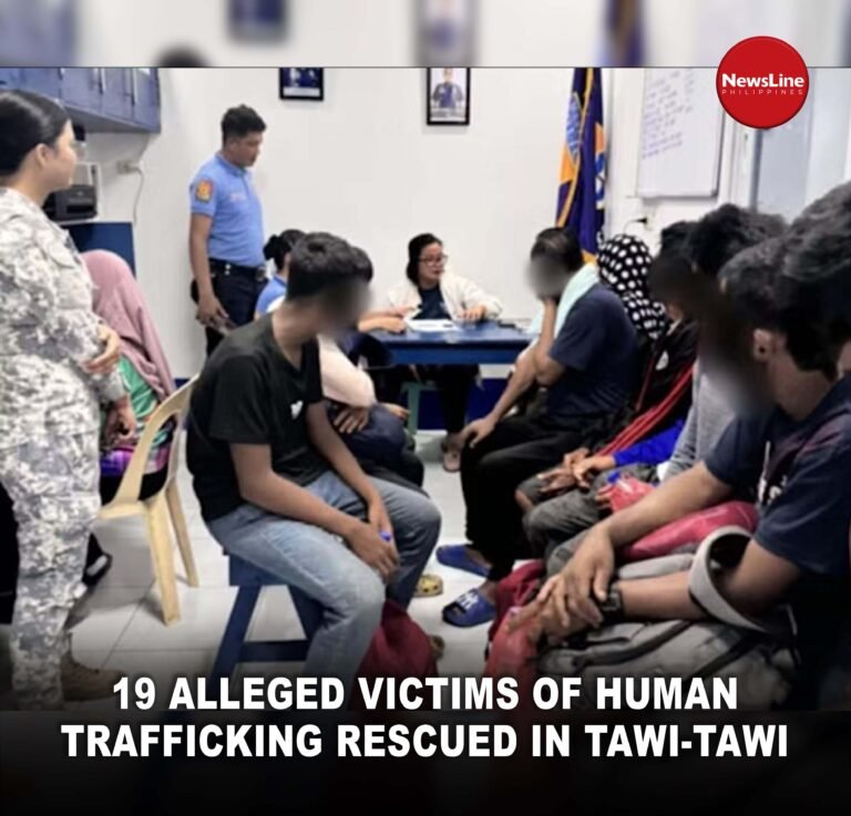 19 alleged trafficking victims rescued in Tawi-Tawi