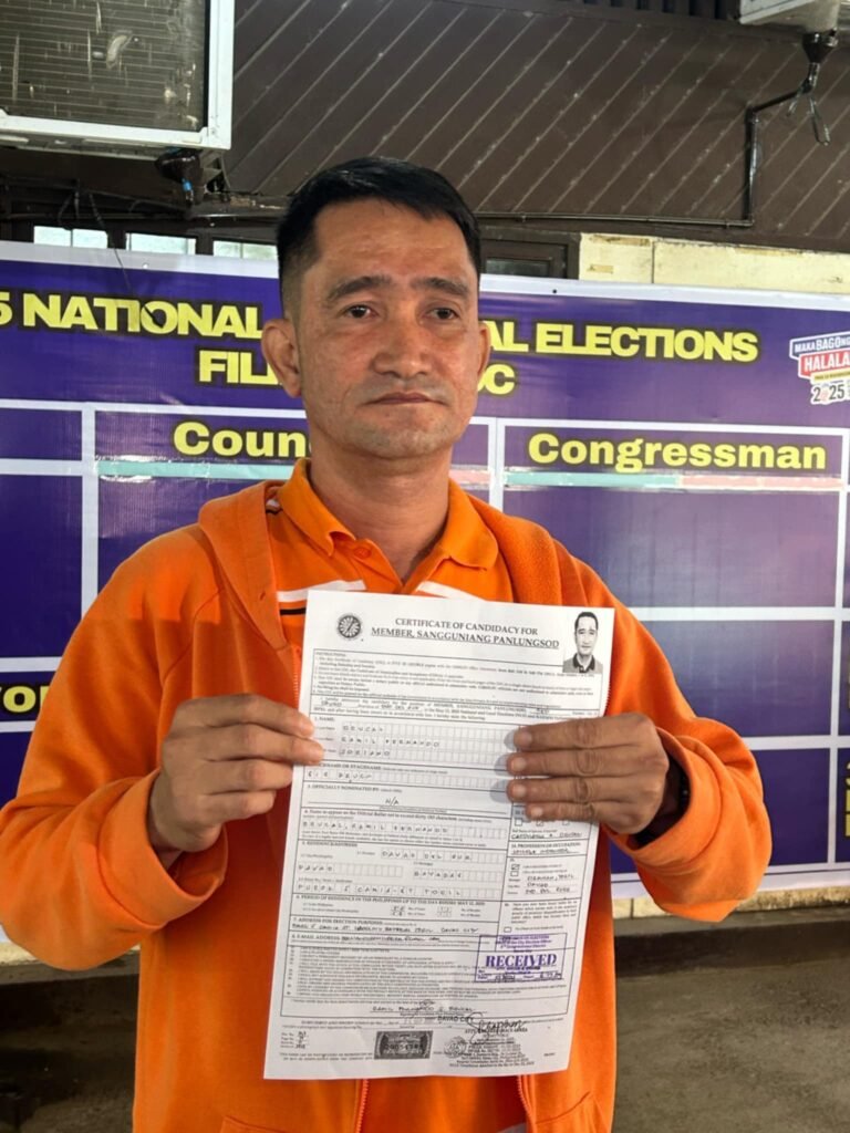 Two independent candidates first to file for Council seats in Davao
