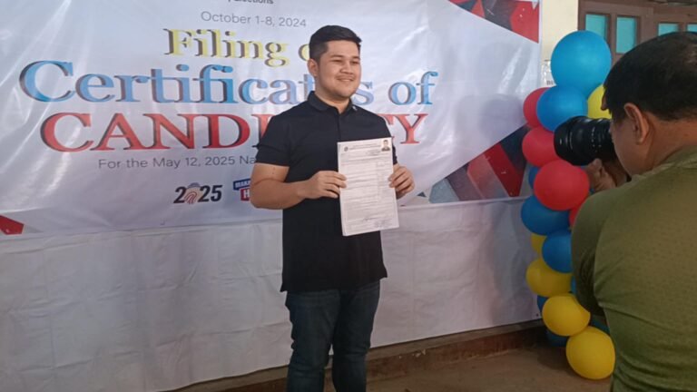 Grandson of former President Duterte runs for  Davao City council seat