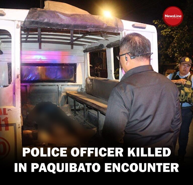 Police Officer killed in Paquibato encounter