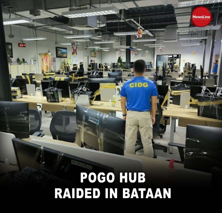 POGO hub raided in Bataan